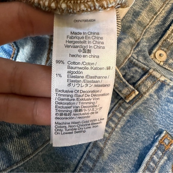 Madewell The Perfect Vintage Jean Short in Ansbury Wash size 29 - Picture 7 of 8